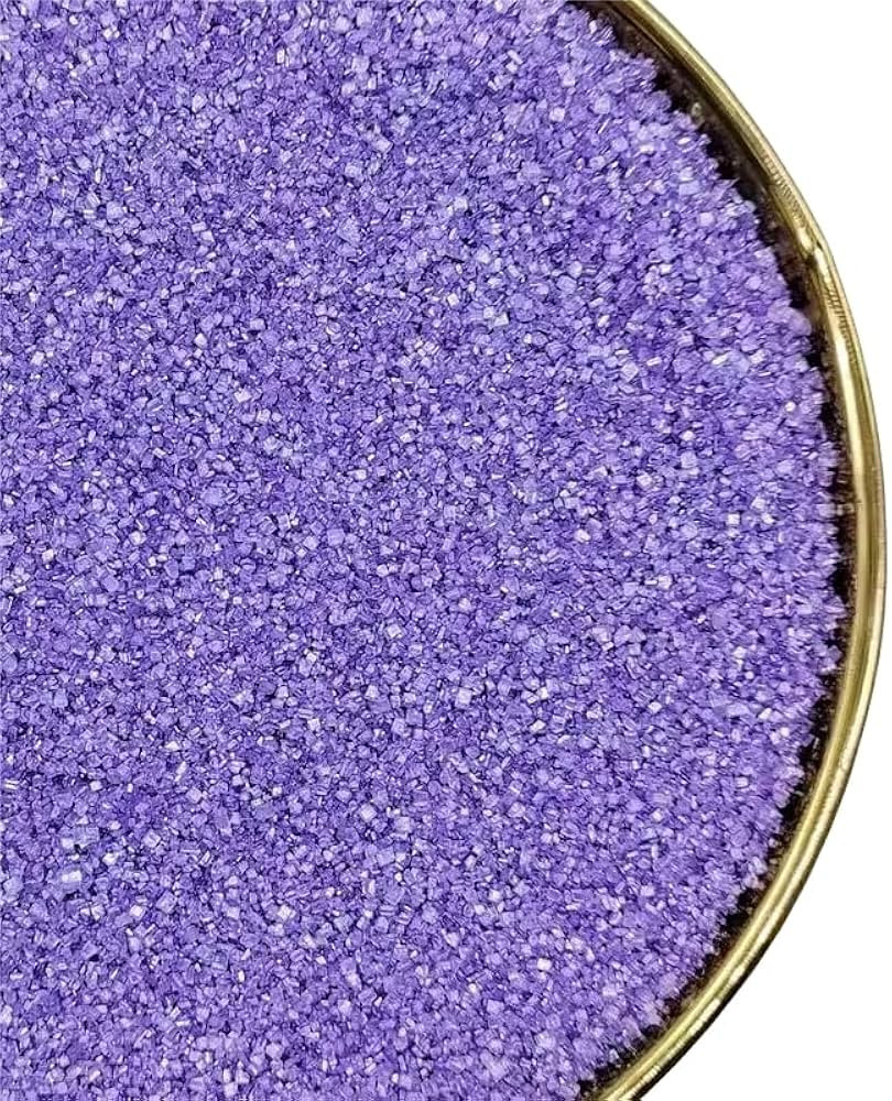 Purple Sanding Sugar Edible Sugar Sprinkles For Cakes, Cupcakes, Cookies Sugar Sprinkles for Ice ... | Amazon (US)