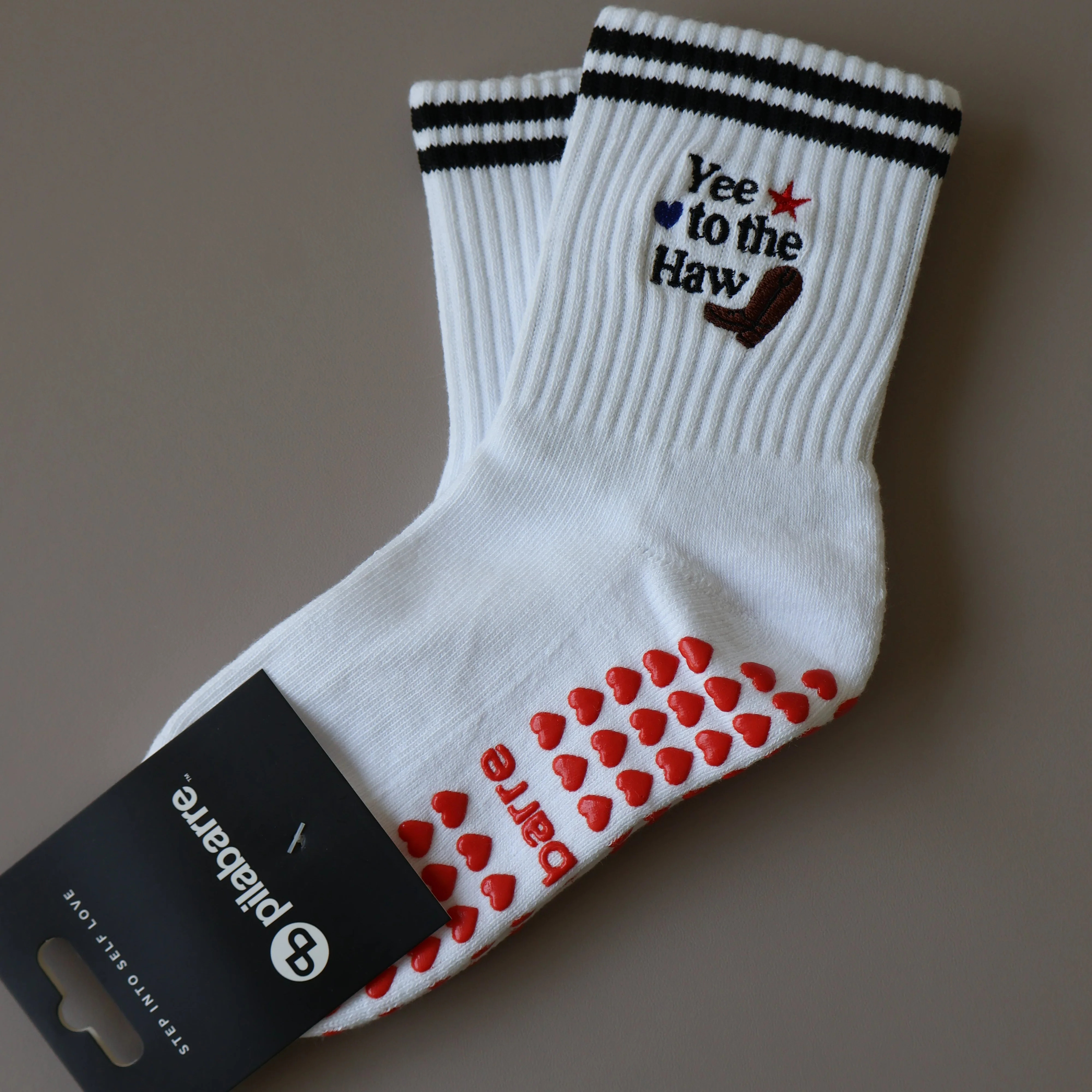 Yee To The Haw Grip Socks | Pilabarre