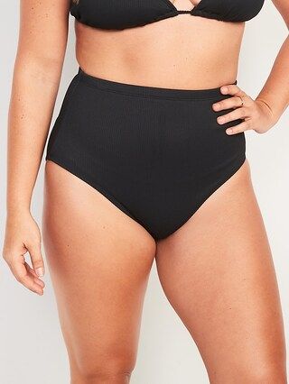 Extra High-Waisted French-Cut Bikini Swim Bottoms for Women | Old Navy (US)
