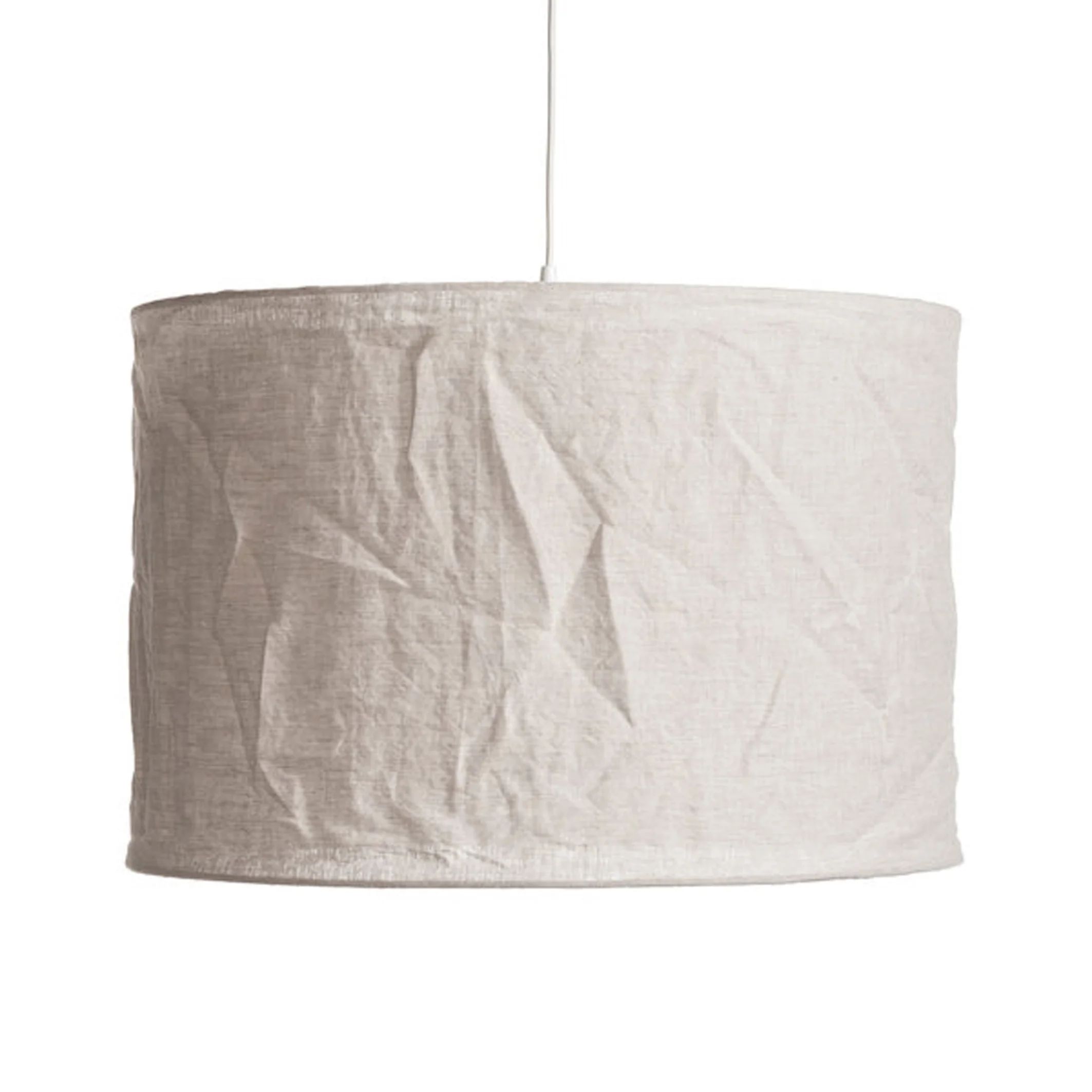 Thad 30cm Diameter Textured Linen Ceiling Lampshade | La Redoute (UK)