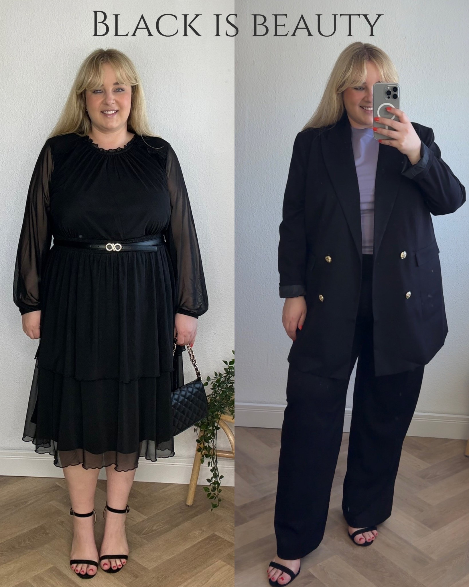 Black is beauty 🖤🖤

15% sparen bei Bon Prix mit dem Code: sa15bp
(Gültigkeit: 14.04. -einschl. 16.04.2026; 15% auf Alles; einmalig einlösbar pro Kundin; gilt in DE App & Webshop)

#kleid #plussizefashion #hosenanzug

#LTKdeutschland #LTKdatenight #LTKplussize