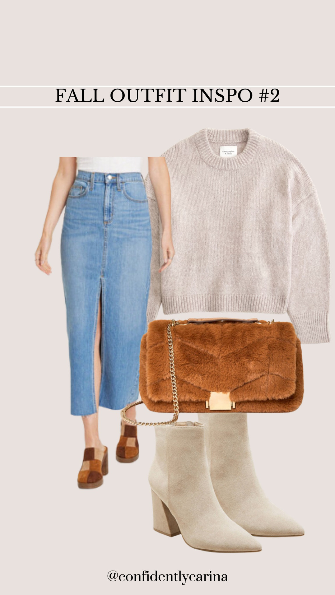 Currently loving: denim skirts for fall! Sharing outfit inspiration for how to style one!

#LTKfindsunder100 #LTKmidsize #LTKstyletip