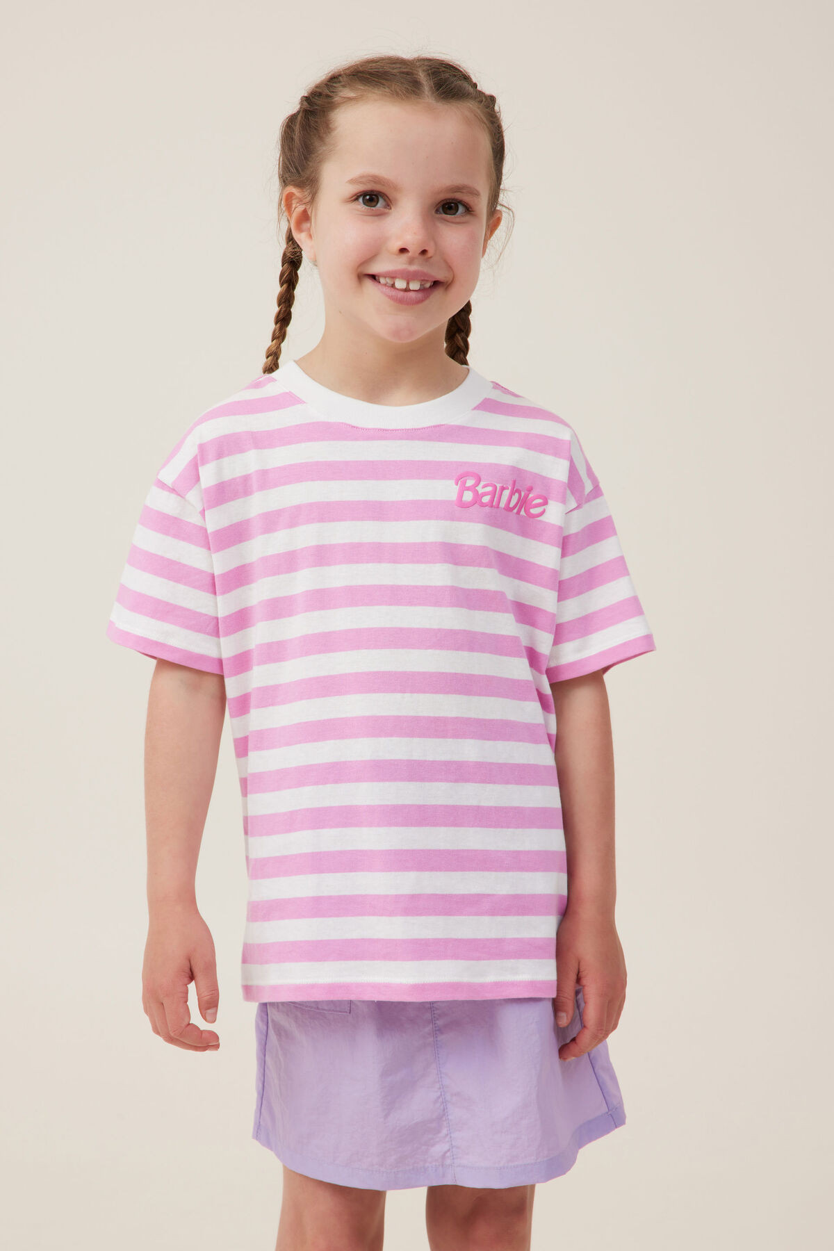 Barbie Drop Shoulder Short Sleeve Tee | Cotton On (US)