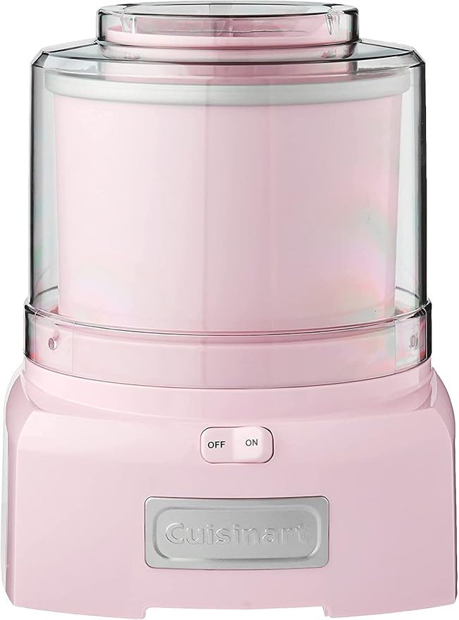 Cuisinart ICE-21PK Frozen Yogurt - Ice Cream & Sorbet Maker, Pink | Amazon (US)