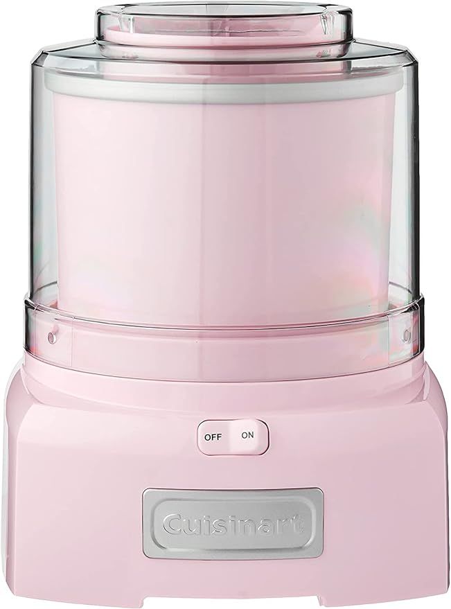 Cuisinart ICE-21PK Frozen Yogurt - Ice Cream & Sorbet Maker, Pink | Amazon (US)