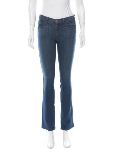 J Brand Low-Rise Straight-Leg Jeans w/ Tags | The Real Real, Inc.