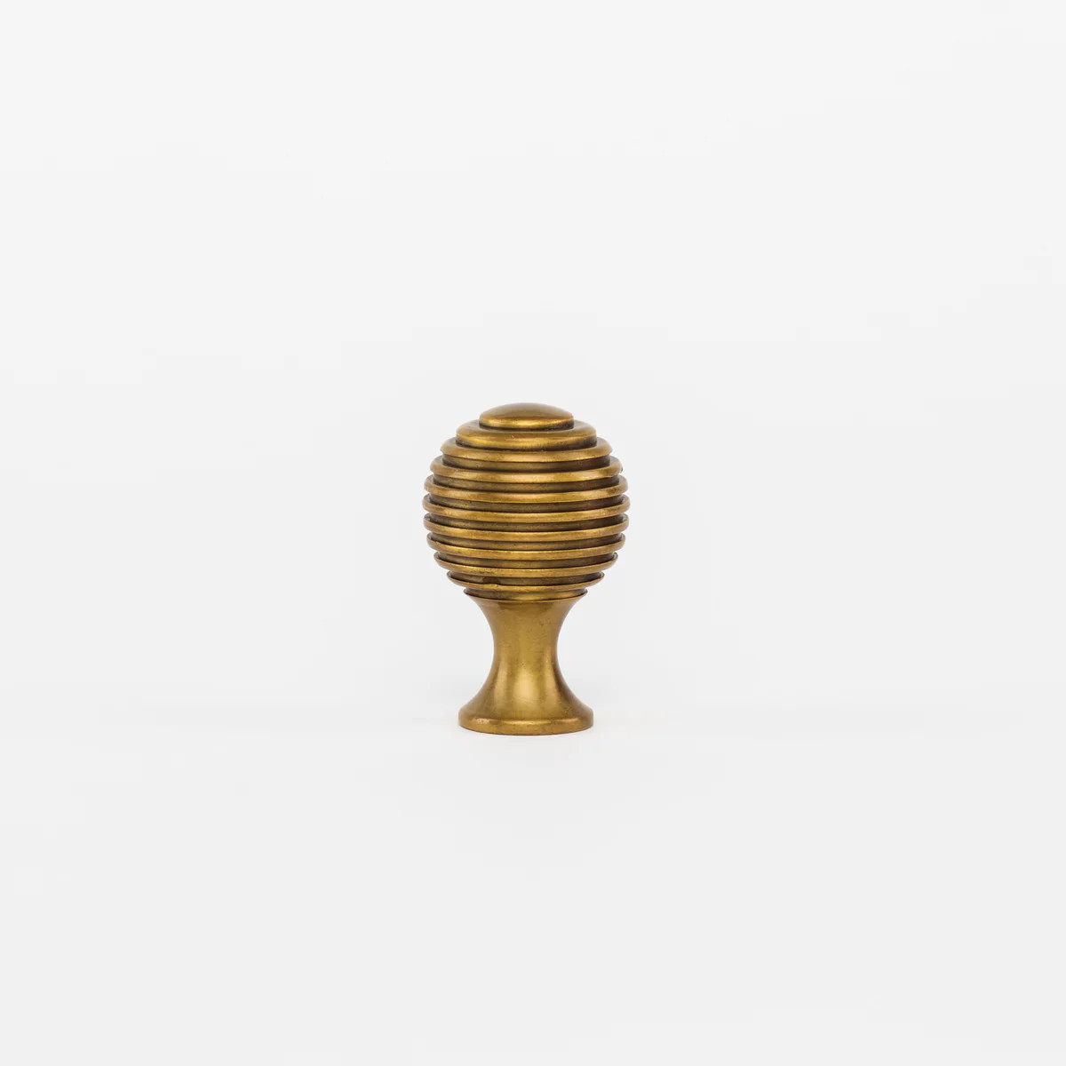 Washington 1" Knob - Polished Brass, Burnished Brass, Polished Nickel - In Stock | Modern Matter