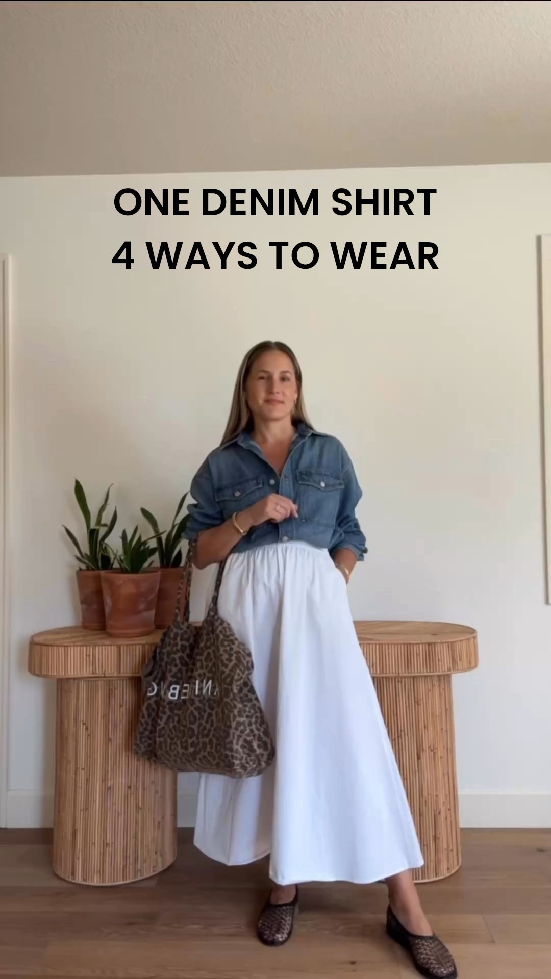 1 Denim Oversized Shirt-Jacket from MadeWell - 4 Ways to wear

It’s such a versatile item to have in your wardrobe. Great for all 4 seasons

Let me know your favorite one 🧡

#LTKxMadewell #LTKOver40 #LTKStyleTip