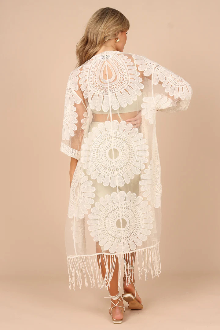 Alexandra Kimono - White | Petal & Pup (US)
