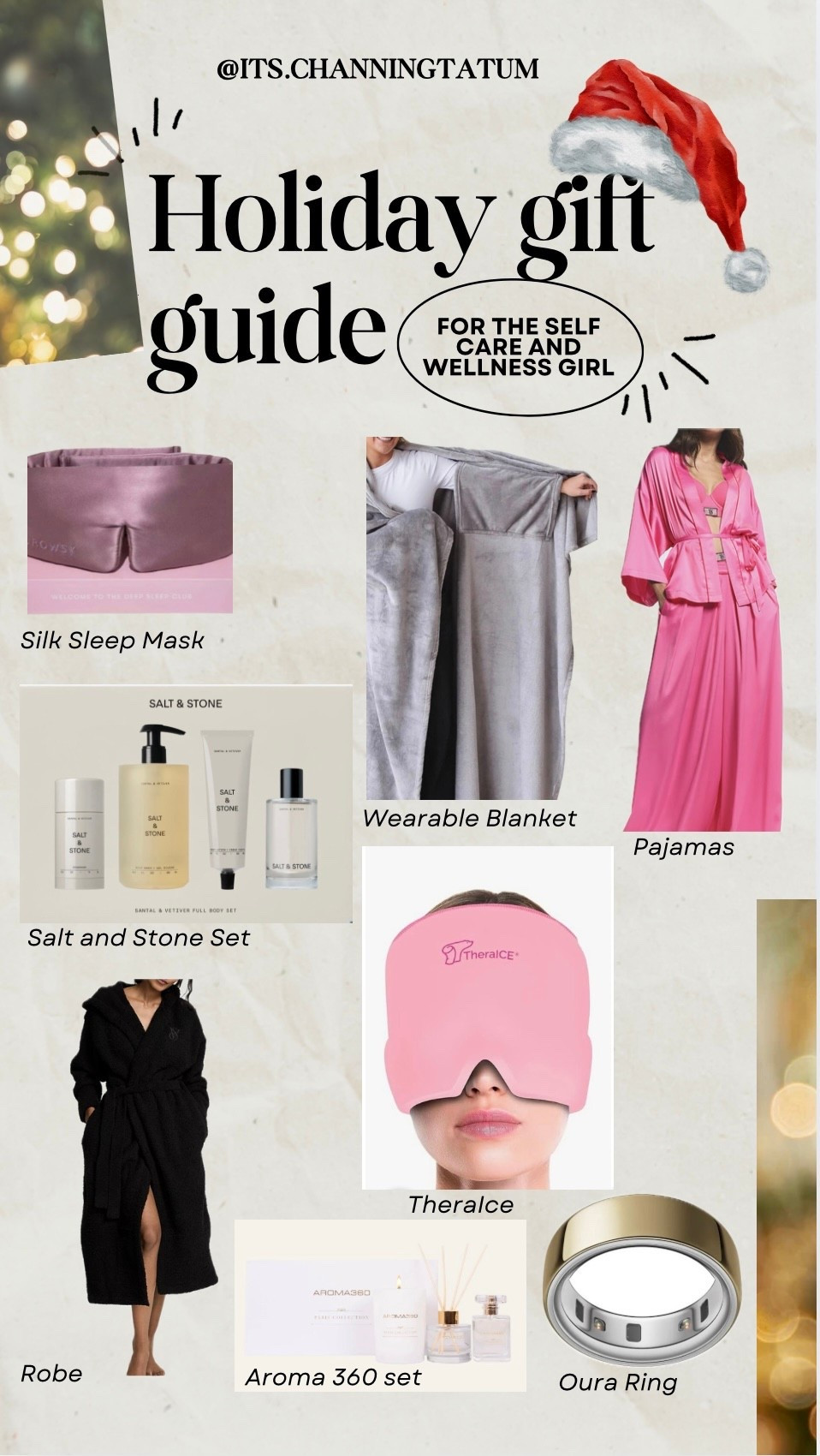 Self care and wellness girl Holiday Gift Guide 

#LTKHoliday #LTKselfcare #LTKGiftGuide