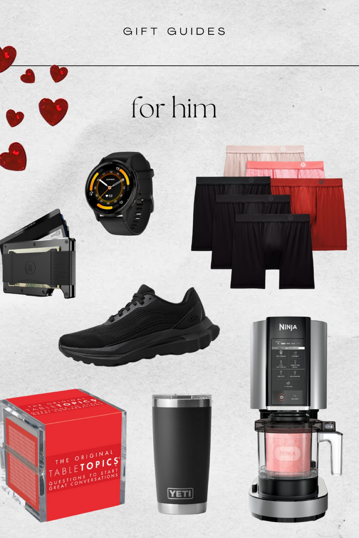 FOR HIM🖤

#valentinesdayforhim #valentinesday 

#LTKFindsUnder50 #LTKGiftGuide #LTKFindsUnder100