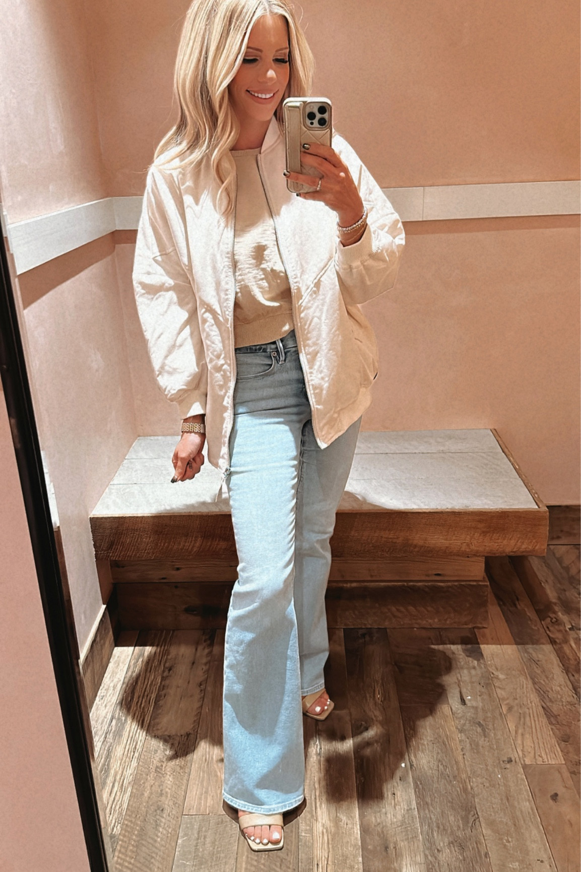 Anthropologie bomber sale jacket