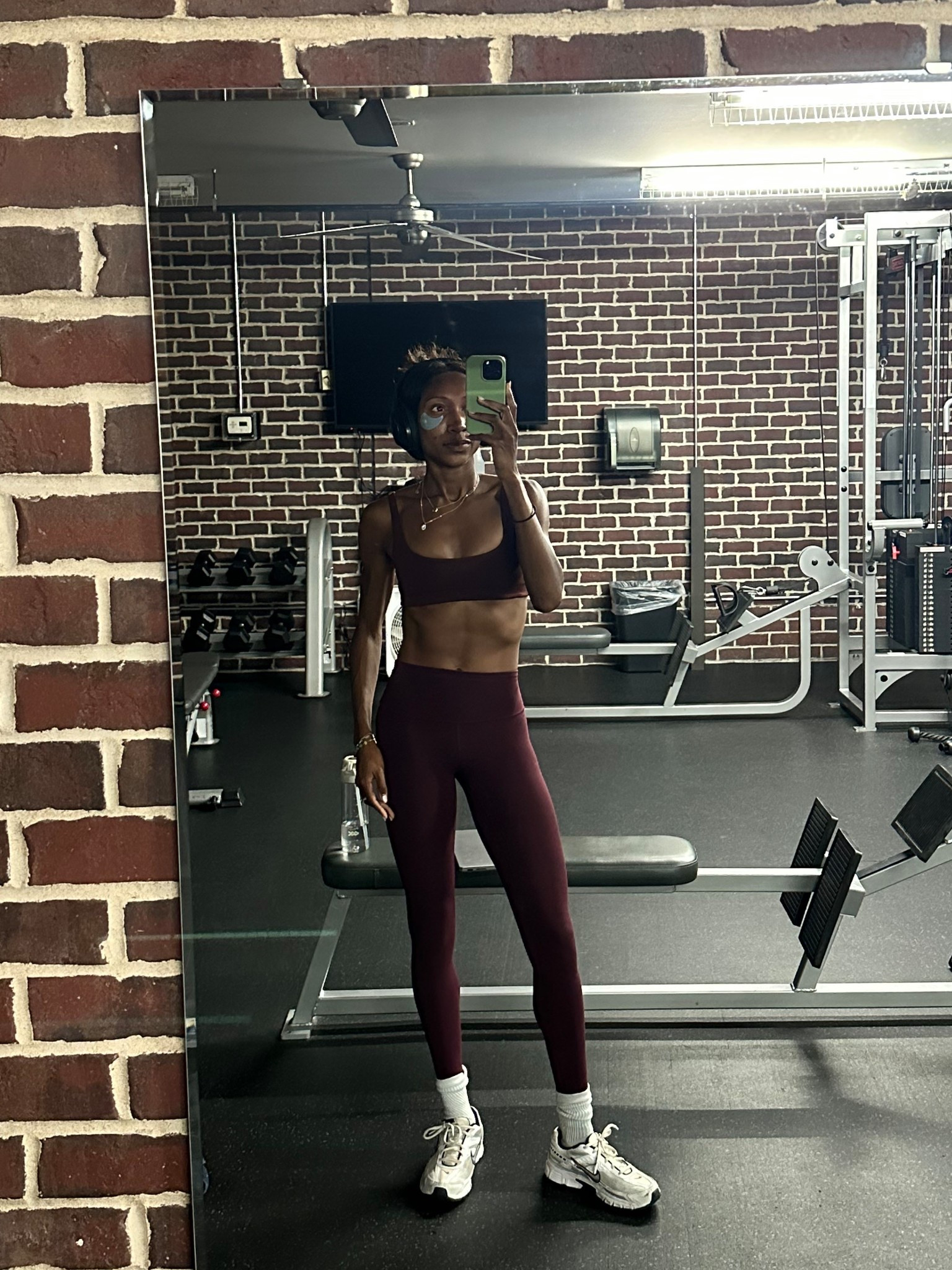 Lulu align bottoms & crz top bc lulu sold out of all the tops in this shade (pretty perf match♥️)