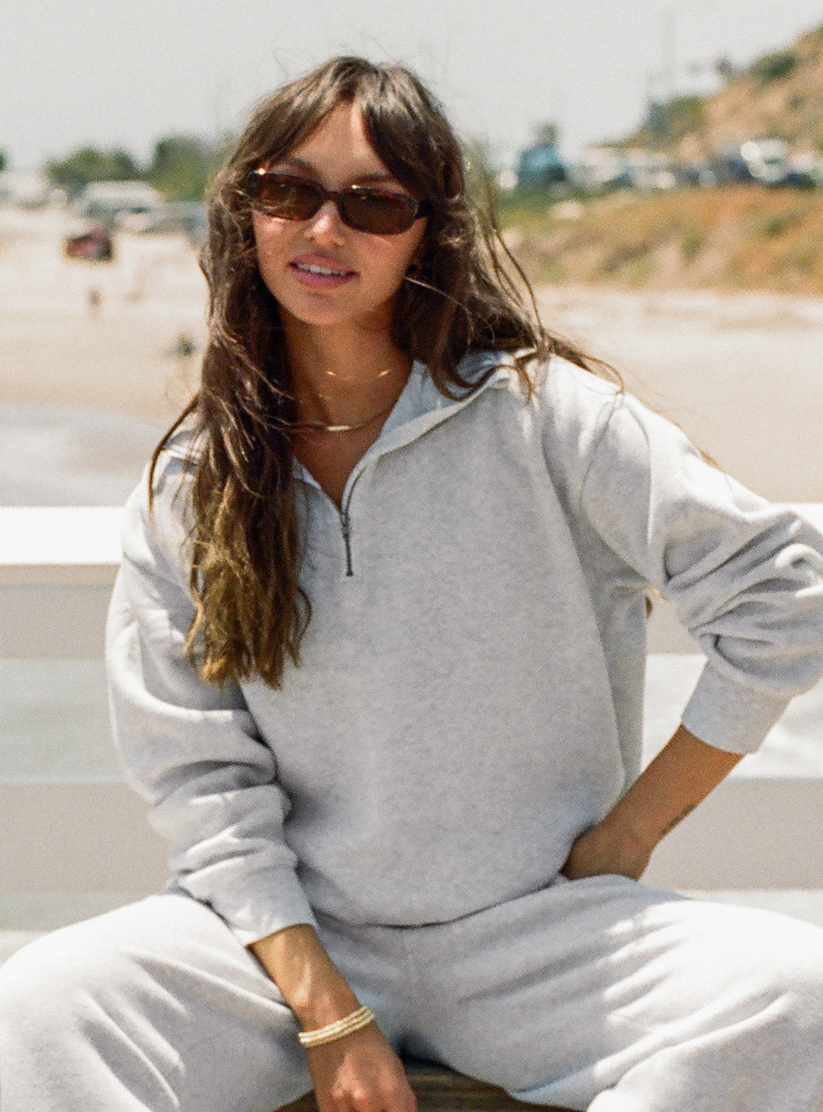 The Quarter Zip Sweatshirt | Stoney Clover Lane