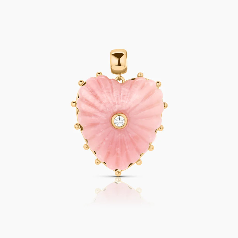 Malene Pink Opal Bail | THATCH