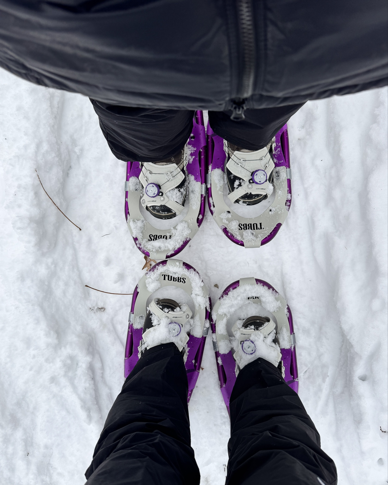 Learning to find joy in the snow. This was my second time snowshoeing and it was so fun (and beautiful)! 
These snowshoes are the best and they are super easy to tighten around your boots. ❄️
Snowshoes, snow pants, and travel bags are linked  
💓 Kim
kimbentley, snowshoe, winter fitness, s

#LTKPetite #LTKSeasonal #LTKActive