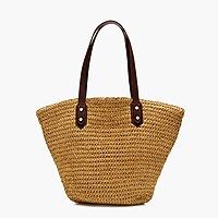 Straw market tote | J.Crew US