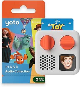 Yoto Mini (2024 Edition) + Disney Pixar Bundle – Kids Screen-Free Bluetooth Audio Player, All-i... | Amazon (US)