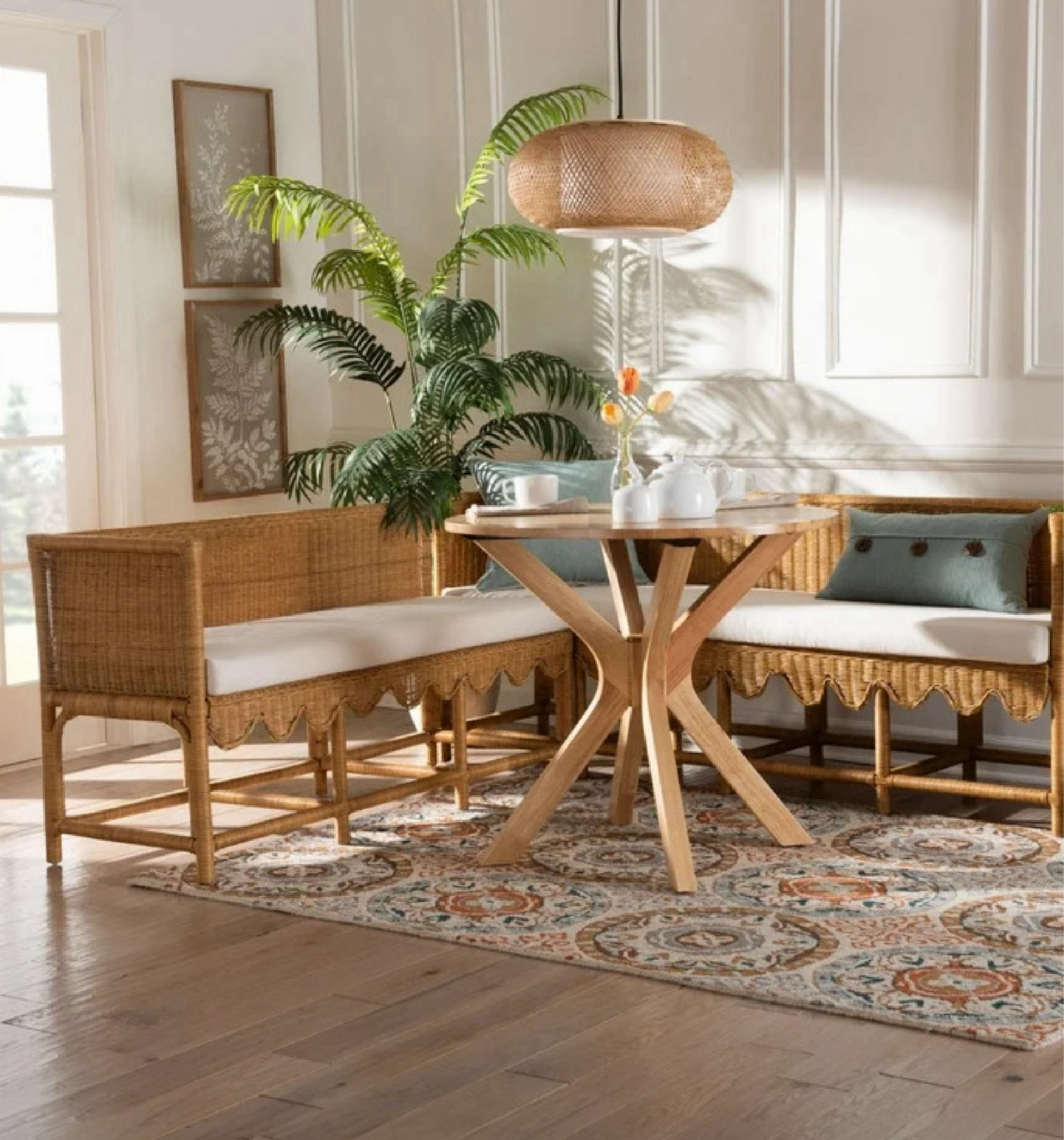 This wicker scalloped edge couch is everything!! Find the Bali collection at Walmart 

#LTKHome #LTKFindsUnder100 #LTKStyleTip