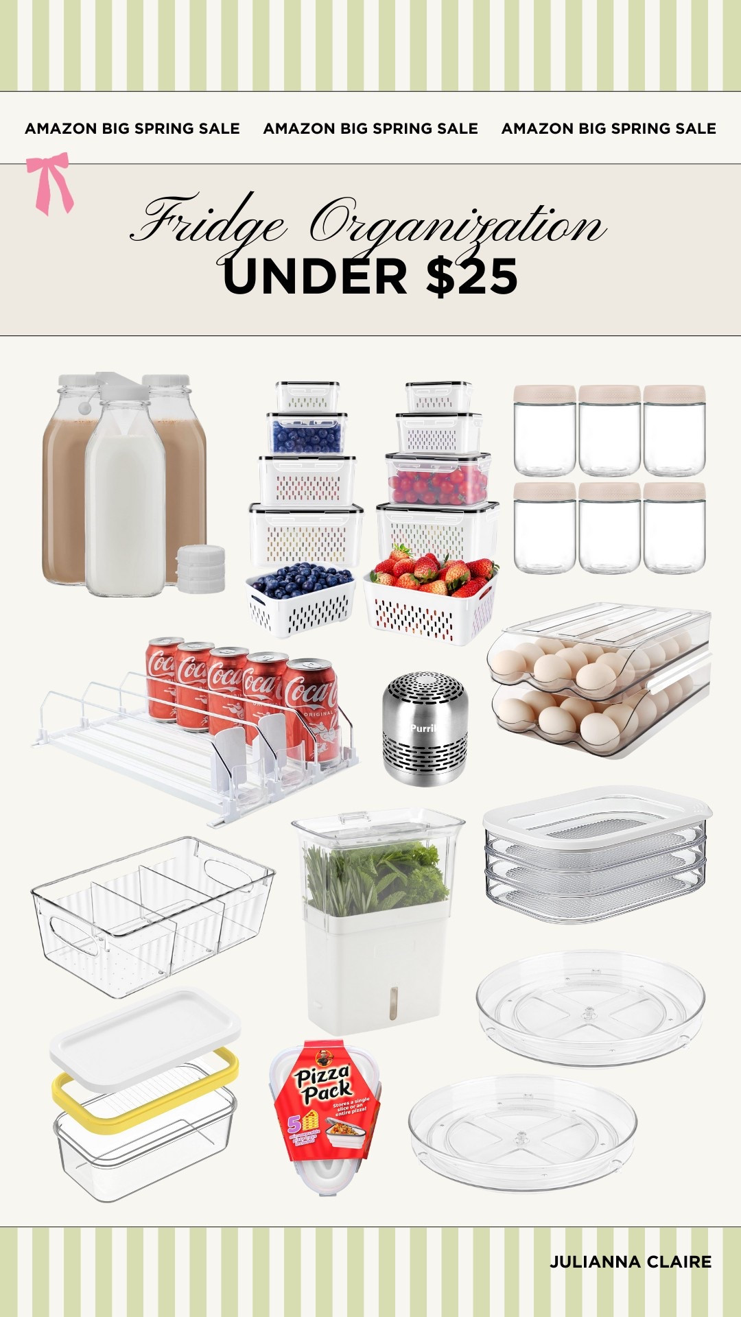 Amazon Spring Sale: Fridge organization finds under $25!

#LTKHome #LTKSaleAlert