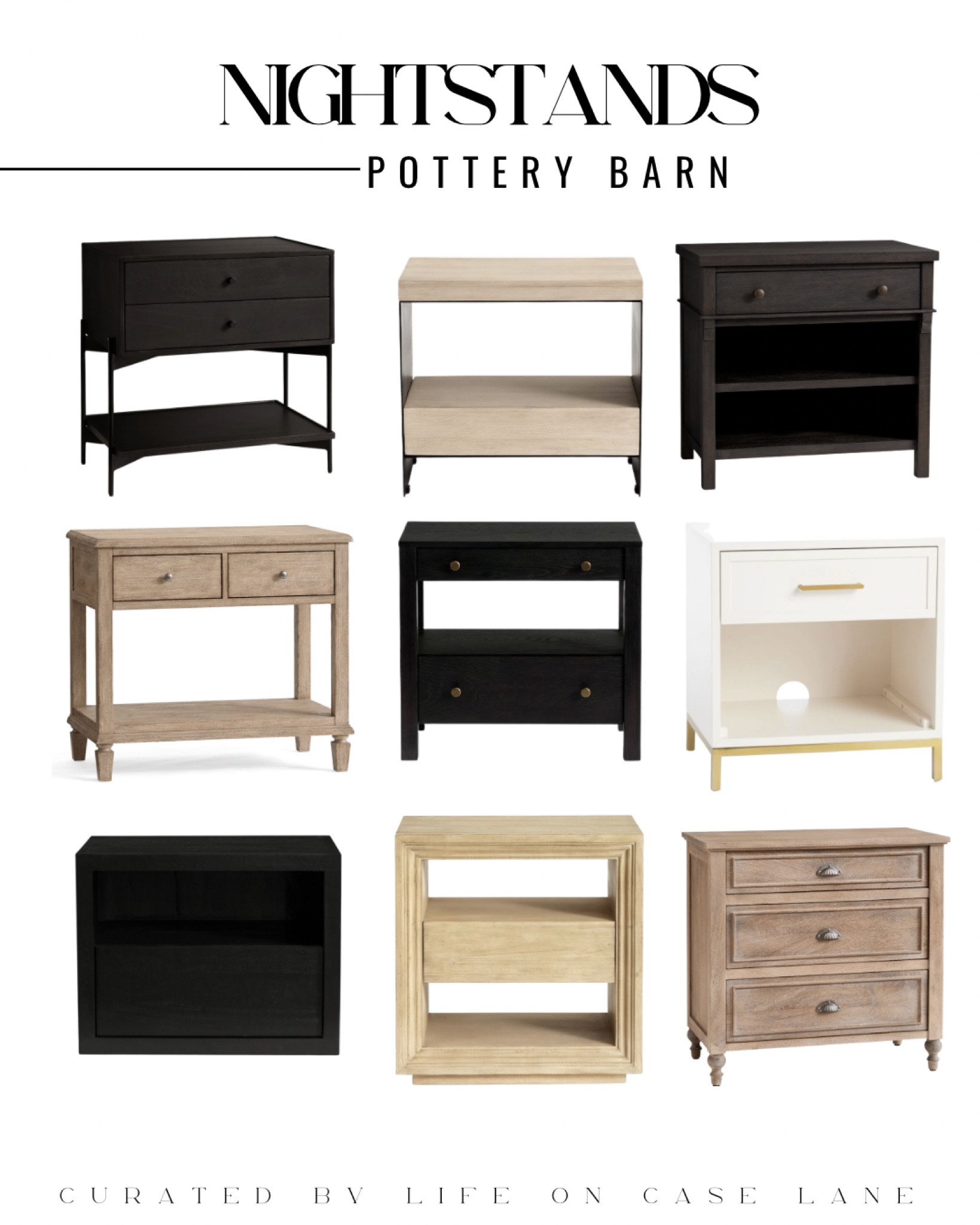 Nightstands, budget nightstands, marble nightstands, wood nightstands, affordable nightstands, the best nightstands, bedroom furniture, The look for less, save or splurge, rh dupe, furniture dupe, dupes, designer dupes, designer furniture look alike, home furniture, pottery barn dupe #nightstand 