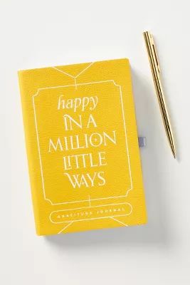 Happy In A Million Little Ways Gratitude Journal | Anthropologie (US)