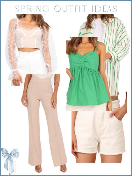 Spring outfits to wear during spring 2023! Cute and trendy outfits to put together for spring time 💕 spring outfits that are not only pretty and fun but also affordable!

#LTKFind #LTKstyletip #LTKfit