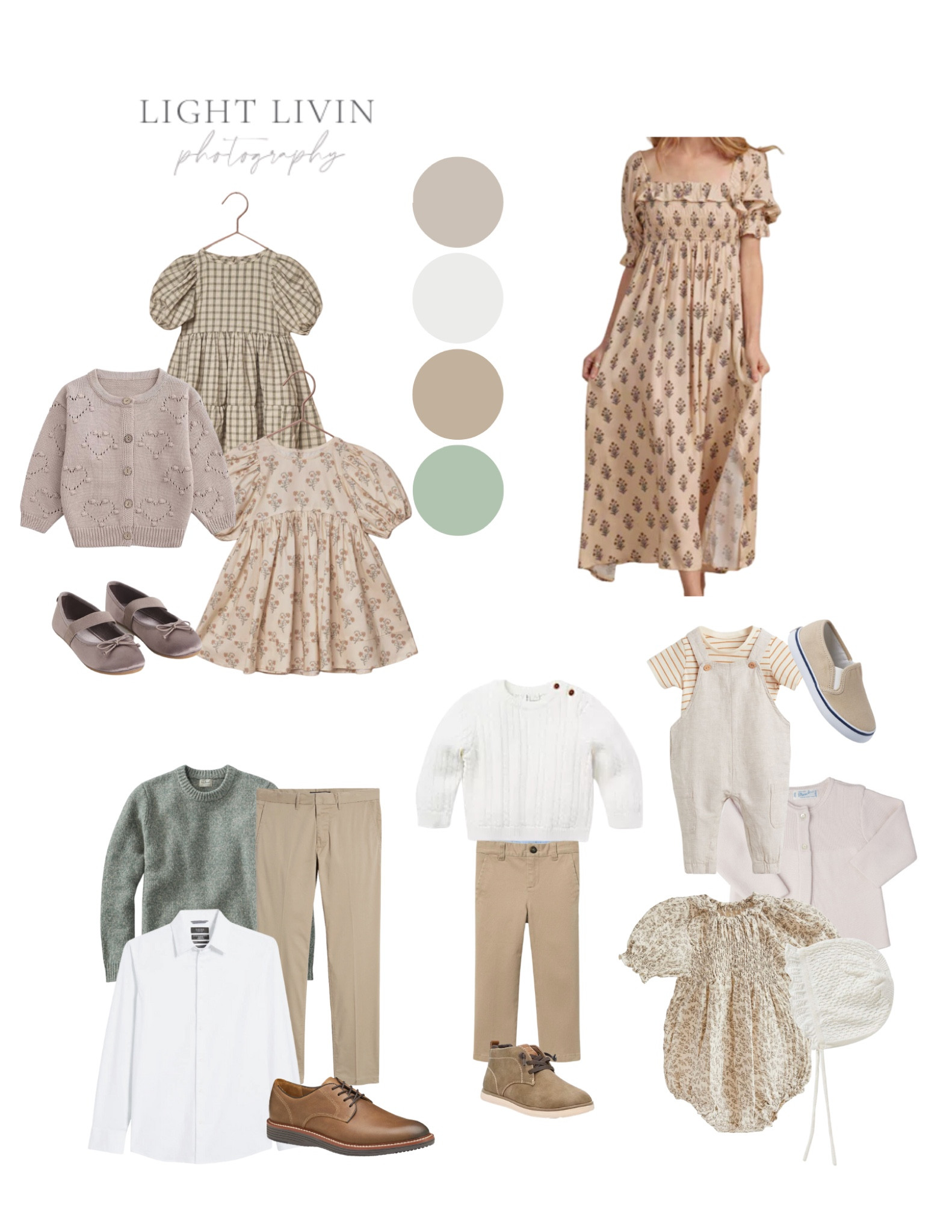 Check out this fall family style board with soft greens and shades of beige!

#LTKfamily #LTKstyletip #LTKSeasonal