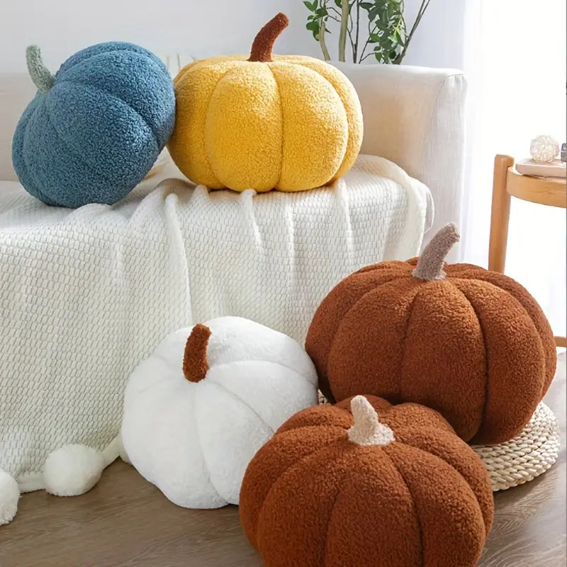 Creative Pumpkin Pillow Cushion Rustic Style Nordic Pumpkin - Temu | Temu Affiliate Program