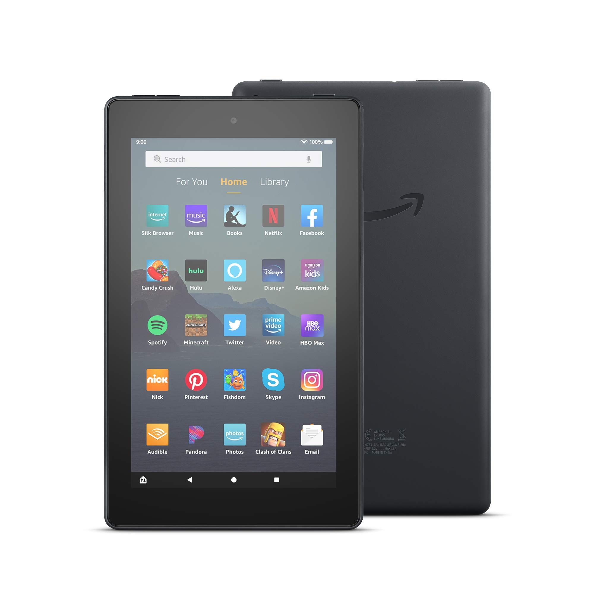 Certified Refurbished Fire 7 Tablet (7" display, 16 GB) - Black | Amazon (US)
