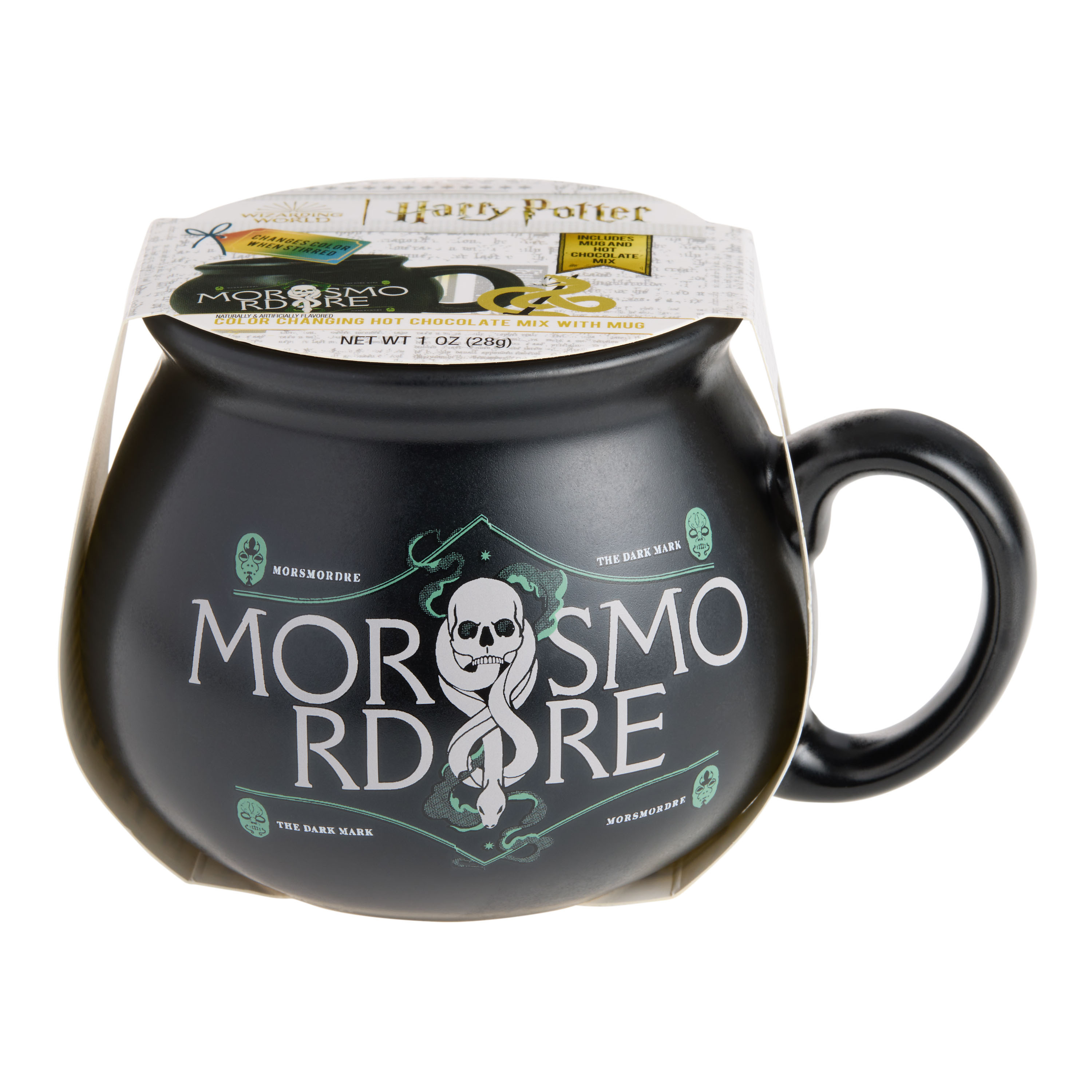 Harry Potter Dark Mark Hot Cocoa and Cauldron Mug Gift Set | World Market