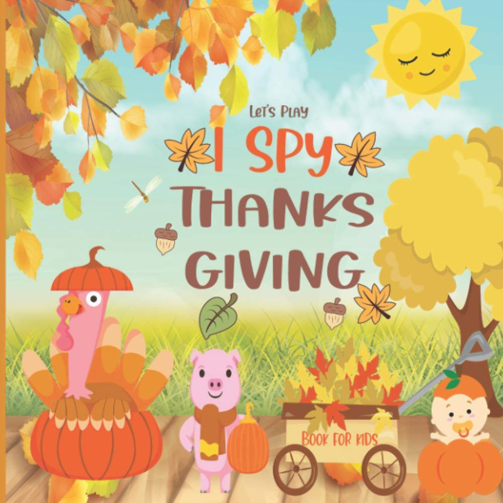 Let's Play I Spy thanksgiving Book for kids: Fun Learning Activity, Picture and Guessing Game For... | Amazon (US)