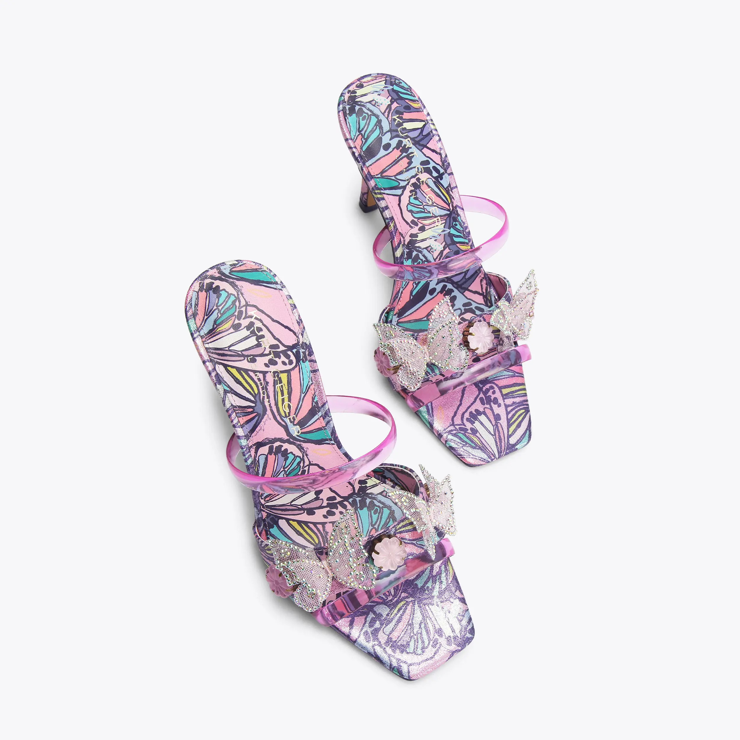 Kurt Geiger Londonbutterfly mule sandal$188 | Kurt Geiger US