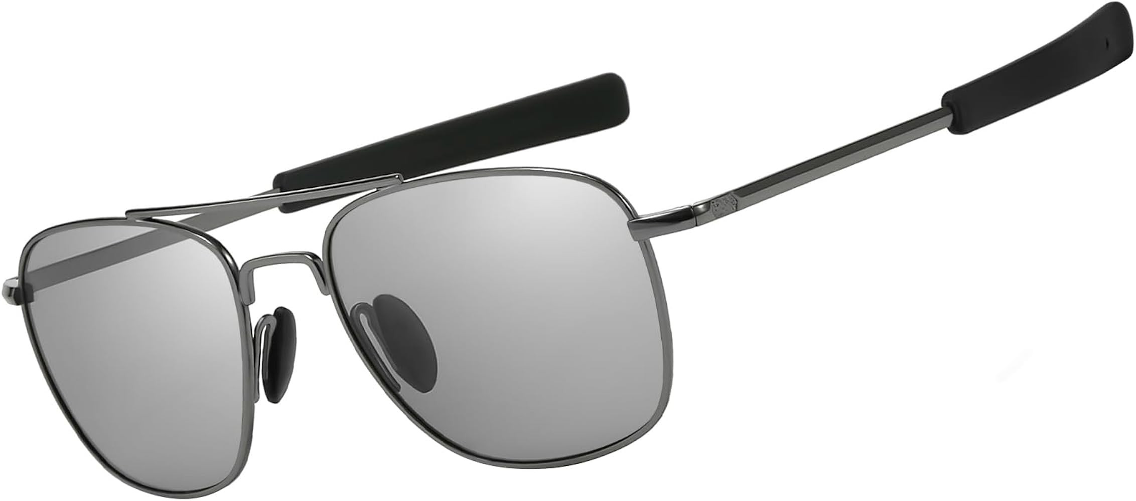 SUNGAIT Men's Military Style Polarized Pilot Aviator Sunglasses Bayonet Temples | Amazon (US)
