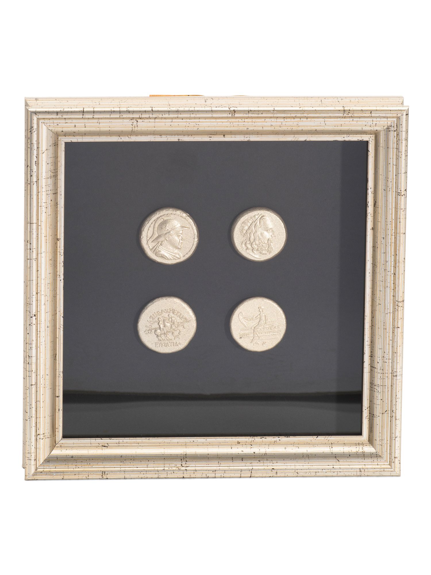 9x9 4pc Resin Coins Framed Wall Art | Home | Marshalls | Marshalls