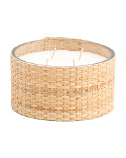 24oz Wicker Mango Tangerine Candle | TJ Maxx