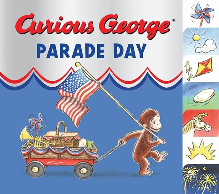 Curious George Parade Day Tabbed Board Book | Amazon (US)