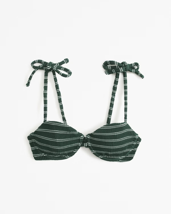 Tie-Strap Underwire Bikini Top | Abercrombie & Fitch (US)