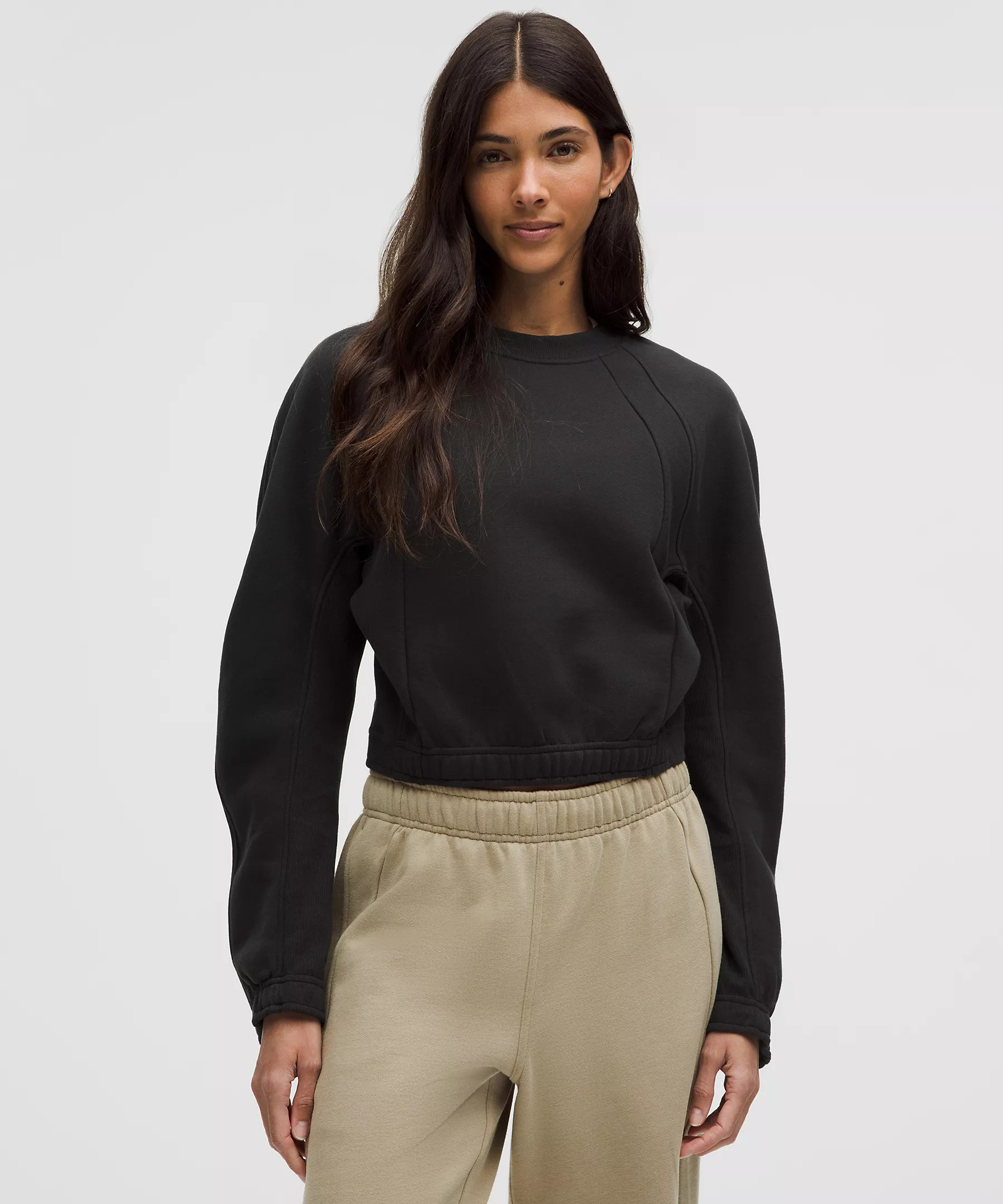 Scuba Cropped Relaxed Crewneck | Lululemon (US)