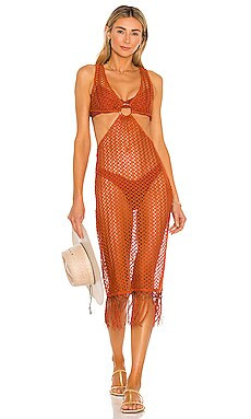 VESTIDO MIDI LANDRY from Revolve.com | Revolve Clothing (Global)