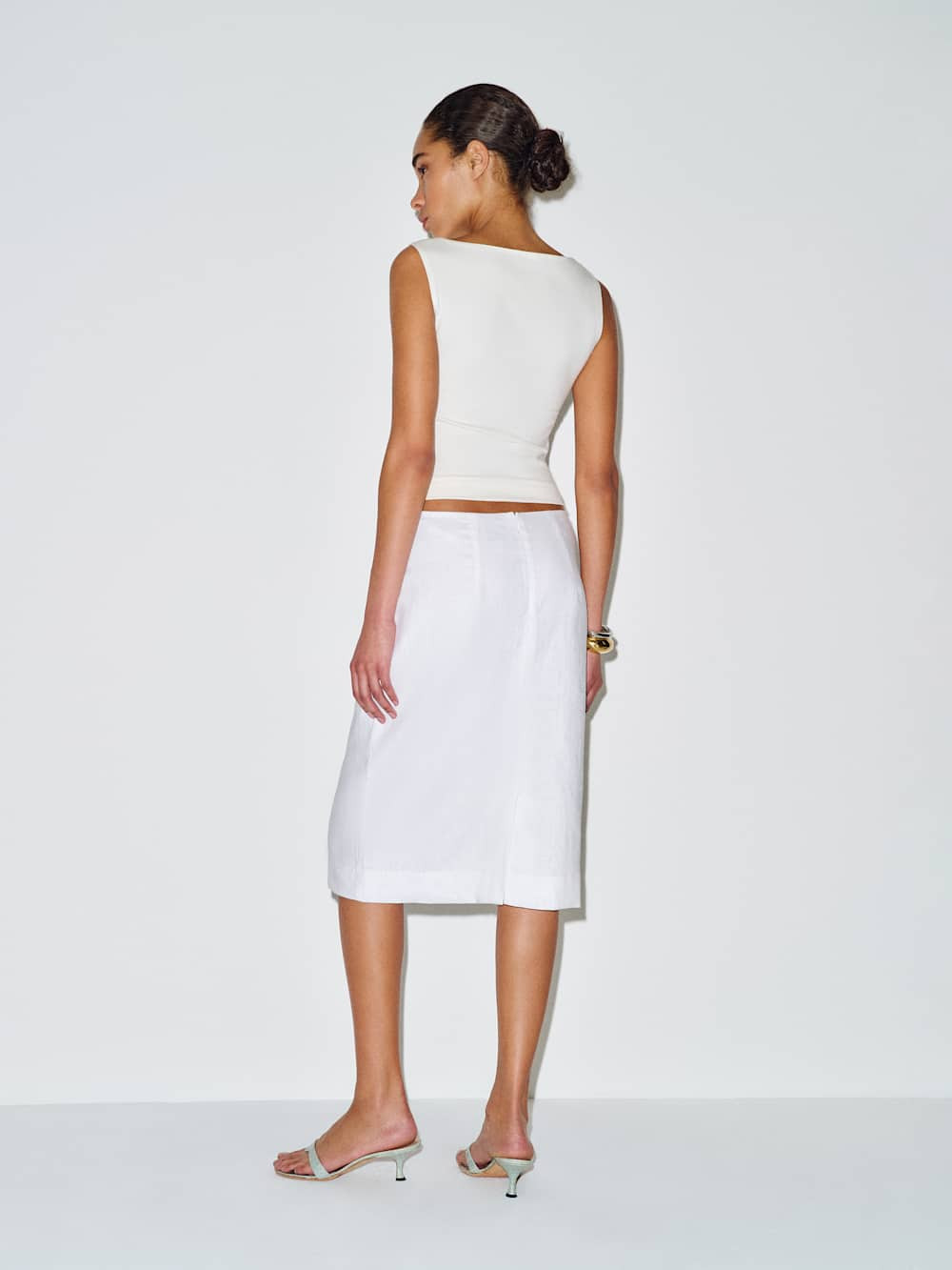 Fleur Linen Skirt | Reformation (Global)