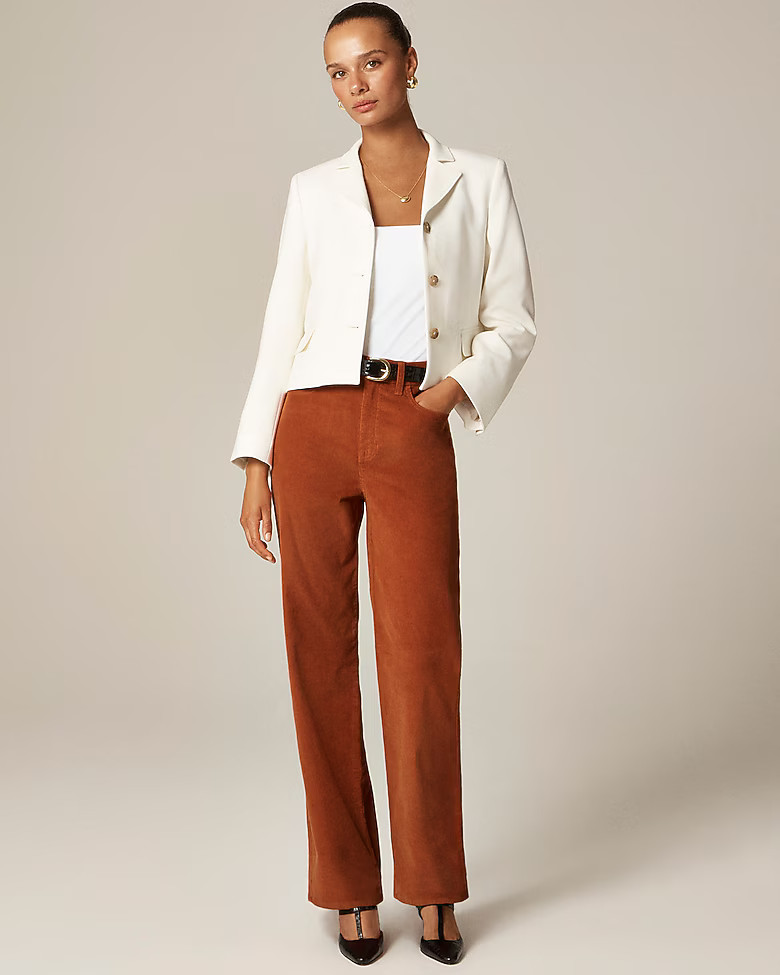 Slim-wide pant in corduroy | J. Crew US