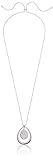NINE WEST Women's Silver Adjustable Pendant Necklace, 40" L | Amazon (US)