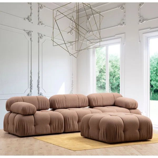 Abdul-Hannan 37.4" Upholstered Sofa | Wayfair North America