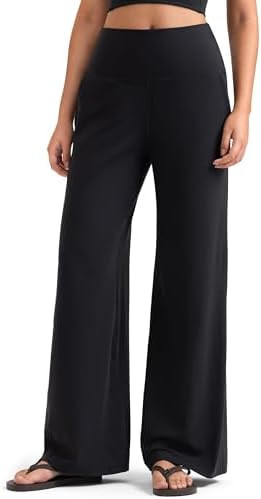 Colorfulkoala Dreamlux Women's High-Waisted Wide Leg Yoga Pants - Ultra Soft Casual Lounging Legg... | Amazon (US)