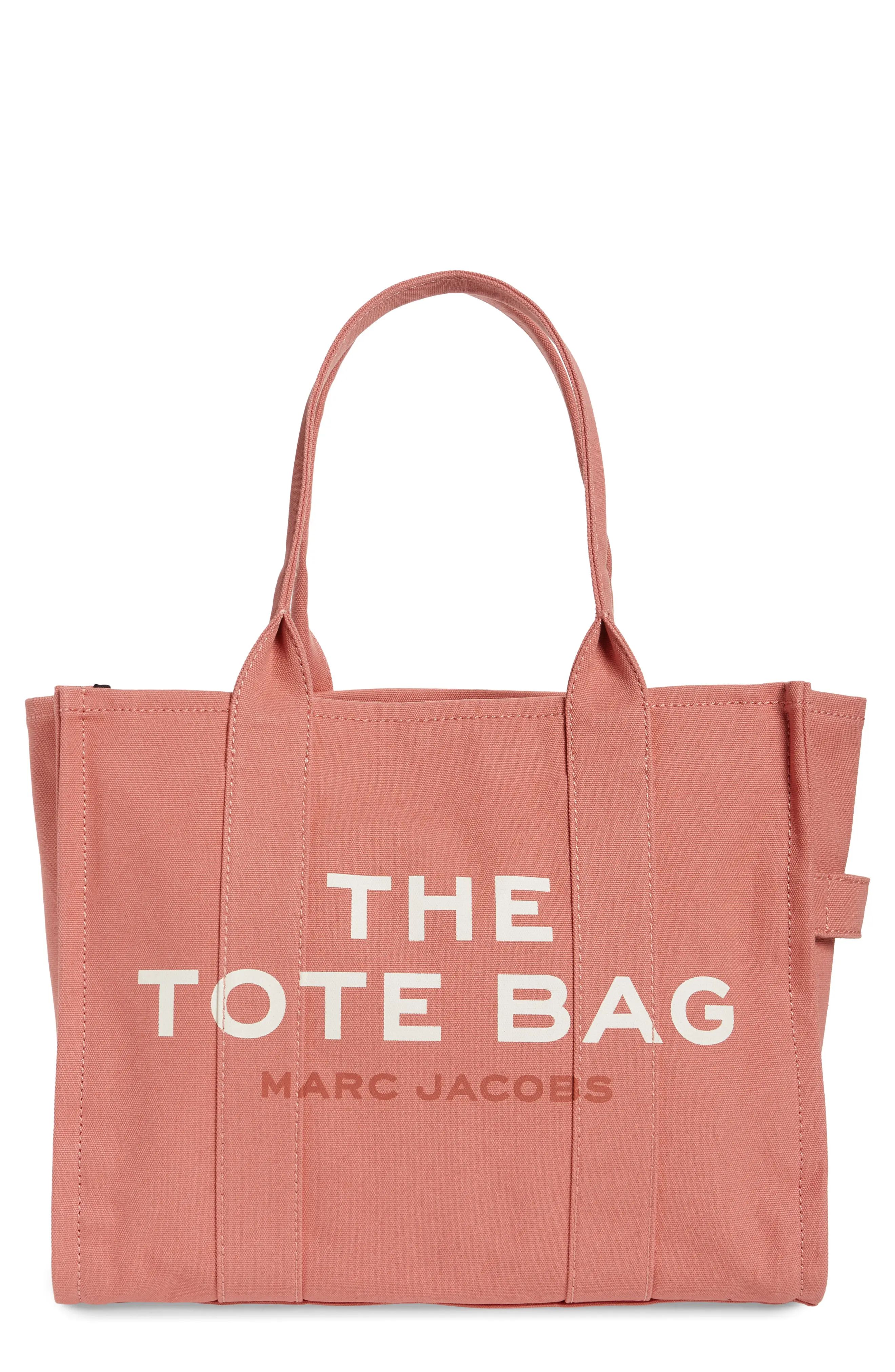 The Marc Jacobs Traveler Canvas Tote - Pink | Nordstrom