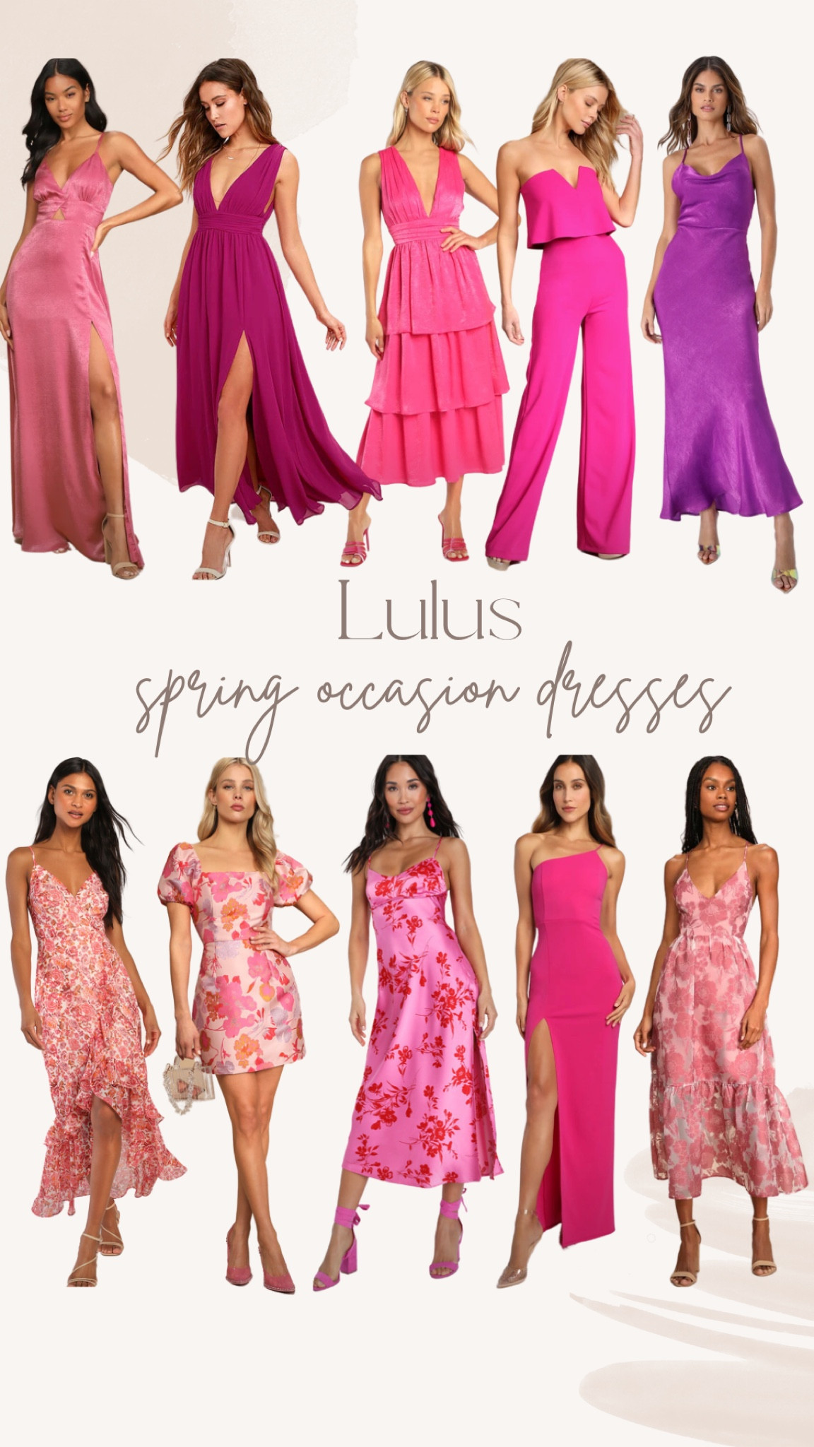 Spring wedding guest dresses

#LTKunder100 #LTKstyletip #LTKwedding