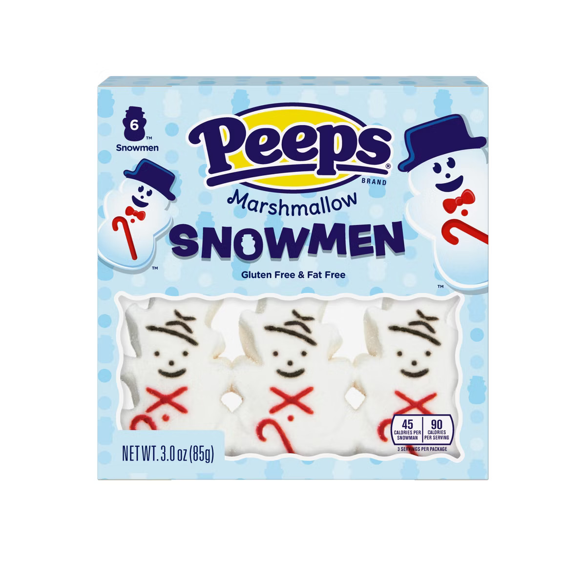Peeps Snowmen Christmas Candy - 3oz/6ct | Target