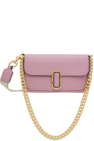 Marc Jacobs - Pink 'The J Marc Mini' Bag | SSENSE
