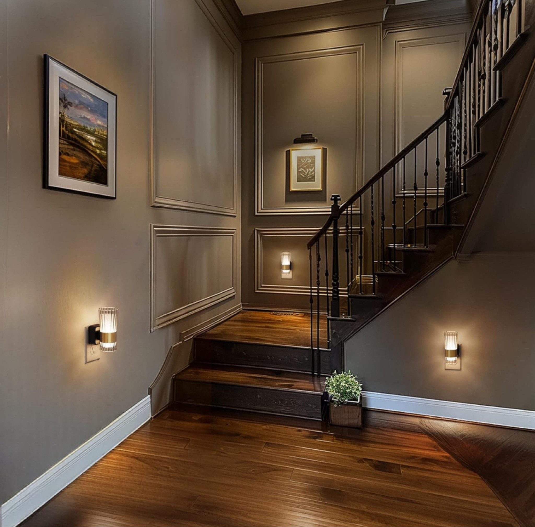 Obsessed with these modern night lights 🤩 just ordered these for my basement! 

*photo is not mine ~ taken from Amazon listing + used solely for decorative imagery purposes, so you can see how gorgeous they are styled! 

I will report back with these specific lights styled in my home soon! 🤍

#LTKStyleTip #LTKHome #LTKFindsUnder50